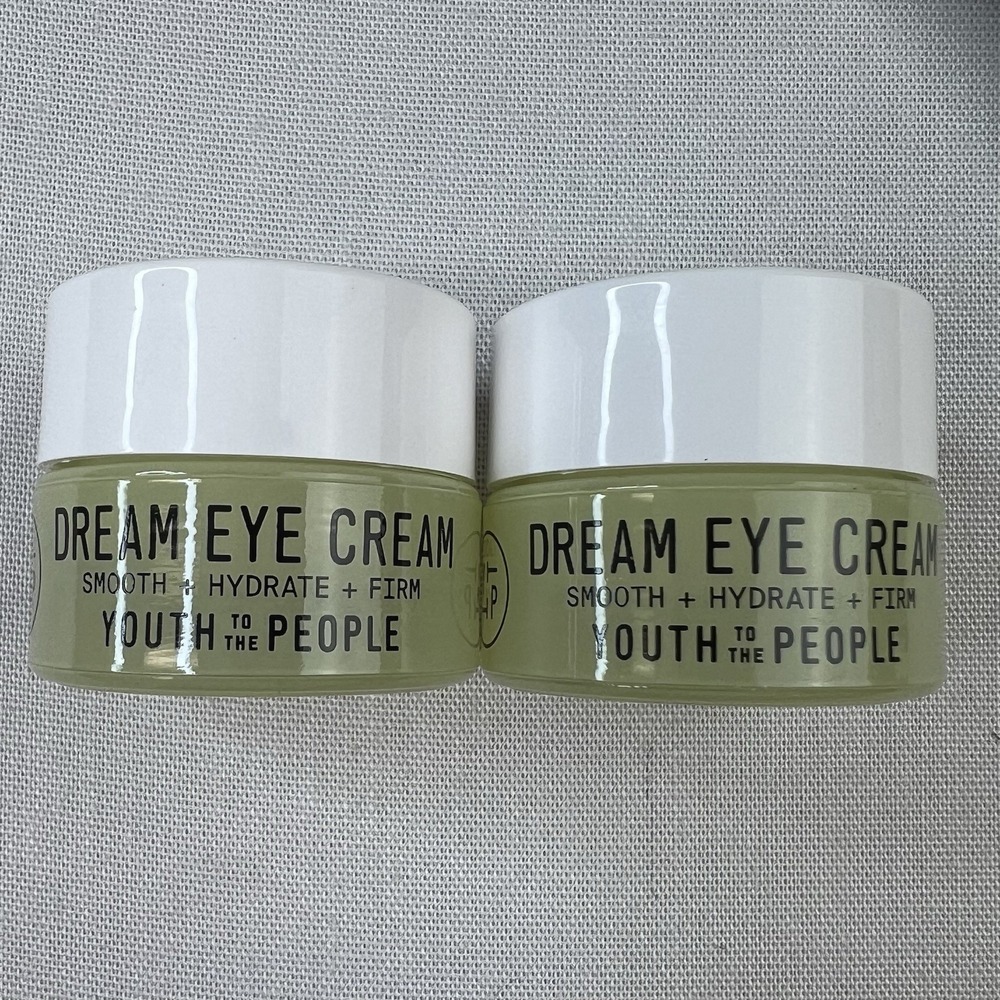 2 X Youth to the People Dream Eye Cream .17 oz 2 Pack .34 oz